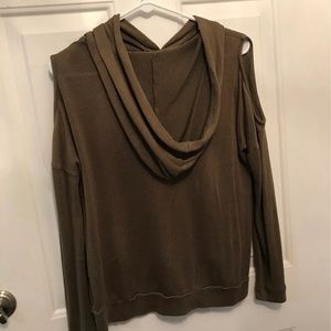 shoulder cut out top